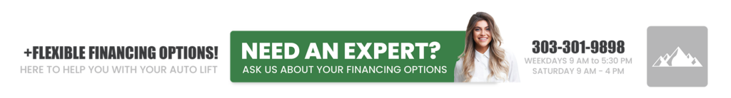 Need an expert? Ask us about your financing options.